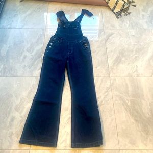 Dark wash Silver jeans overalls